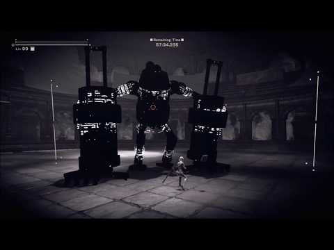 Flooded City DLC Arena | Lv99 Special Rank (2B) - NieR: Automata