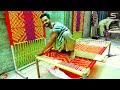 Artistic Technique of Weaving a Cot | Beautifully Designed Nylon Rope Cot Weaving