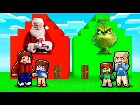 Casa *MOȘ CRĂCIUN* vs. Casa *GRINCH* ... !