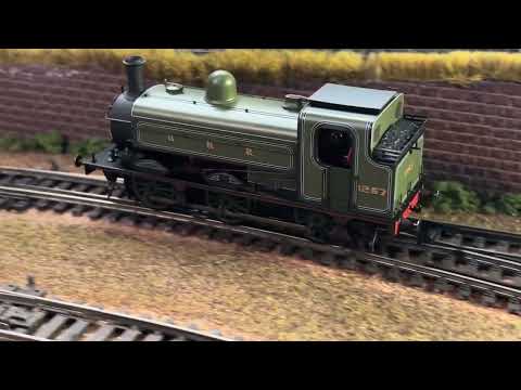 Hornby j13 in gnr livery, fitted with a hm7000 21 pin sound decoder and stay alive