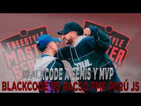 Blackcode a semis y MVP | Blackcode vs Racso Fms Perú J5 Votación