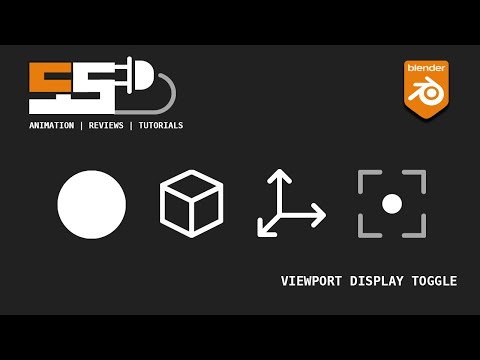 Another Blender add-on: Viewport Display Toggle (Free)