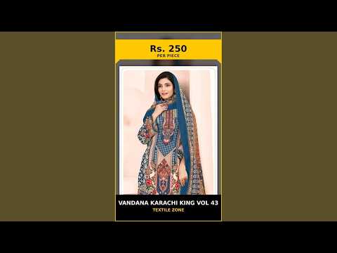 Vandana Karachi King Vol 43 – product video thumbnail