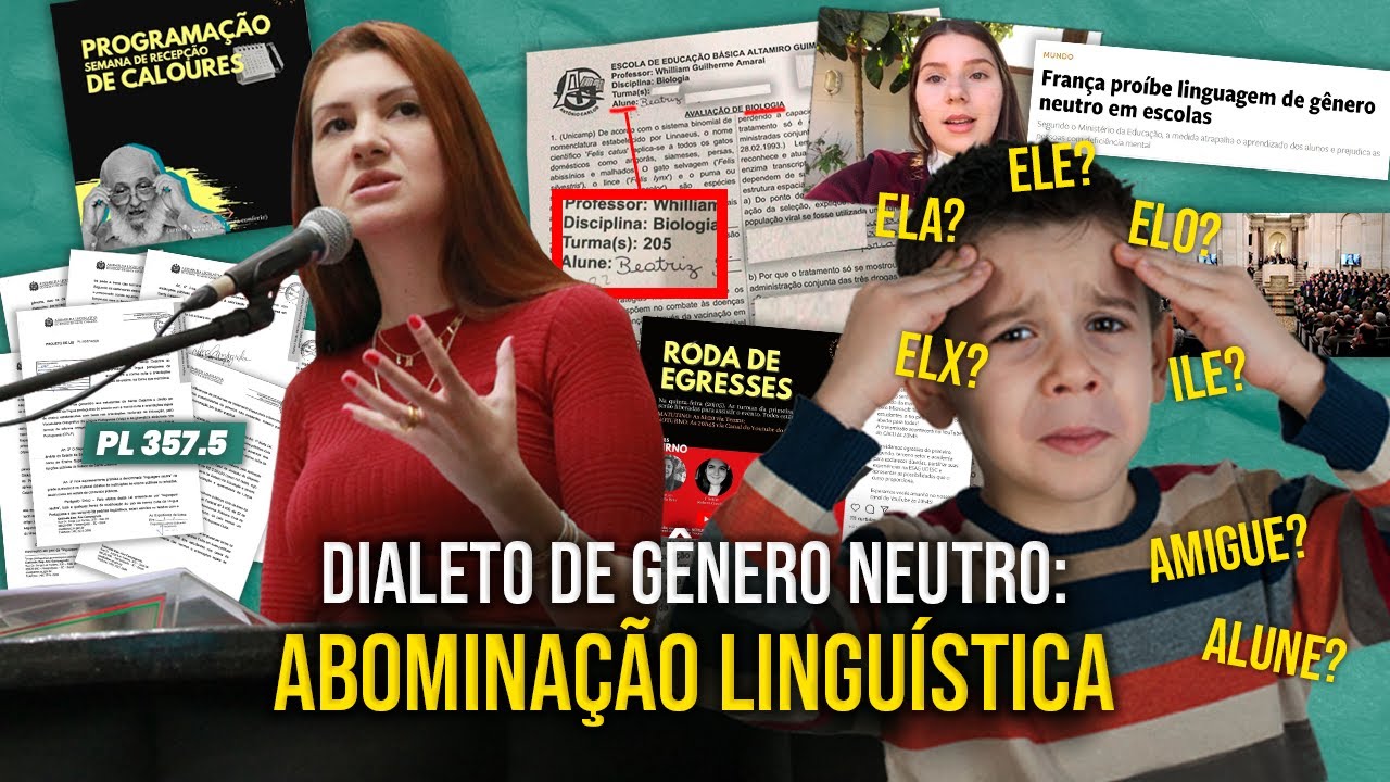 Abominação linguística | Dep. Ana Campagnolo