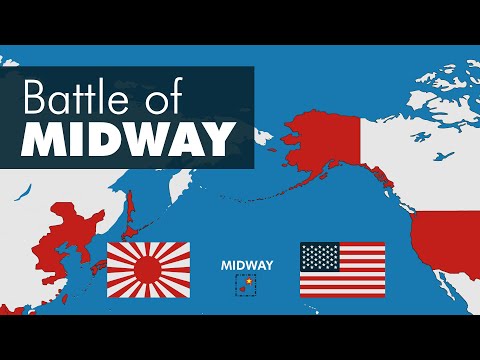 Battle of Midway: How the US won over the Japanese Navy in World War 2 - Animated History