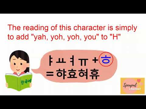 004 Master Korean Basic Hangeul consonants in 5 Minutes! Unforgettable & Easy  Method No.004 하 호 허 후