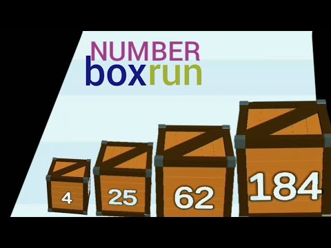 Number box run | all level gameplay walk through | new game 2023 | android phone game