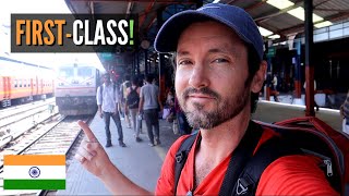 $17 First-Class INDIAN Train 🇮🇳 DELHI to JAIPUR
