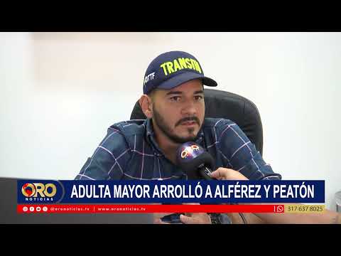 ¿Qué pasó con la adulta mayor que arrolló a un alférez de Floridablanca? | Oro Noticias