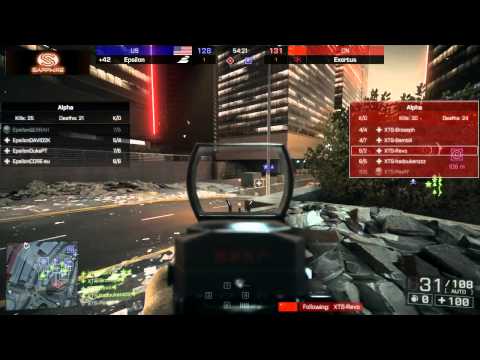 Epsilon vs Exertus Map 3 - Group B - Dreamhack Winter 2013 - Battlefield 4