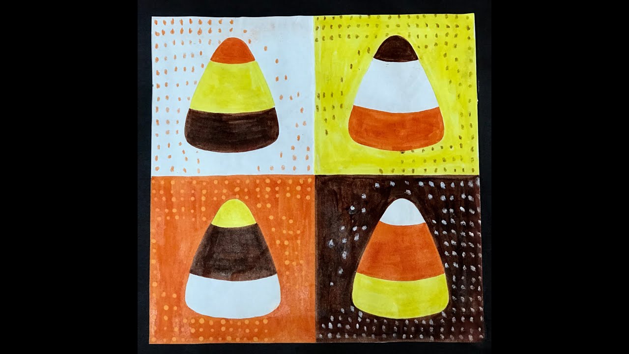 Pop Art Candy Corn