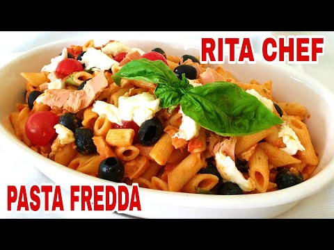 PASTA FREDDA MEDITERRANEA⭐RITA CHEF | Estiva, fresca e deliziosa.