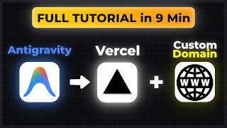 How to Deploy Antigravity App to Vercel | Custom Domain (Step‑by‑Step) 2026