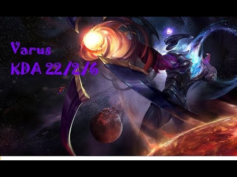 PhantomPnz - Varus Adc vs Ezreal Highlights