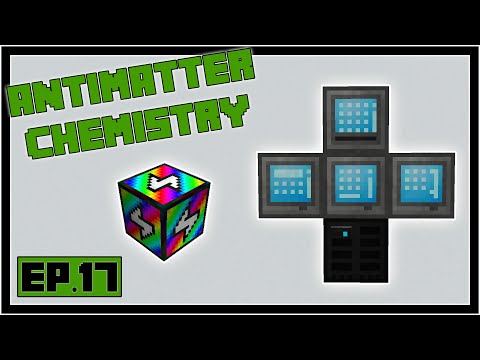 EXPLODING Minecraft with Antimatter Chem! Insane Storage & Rainbow Power!