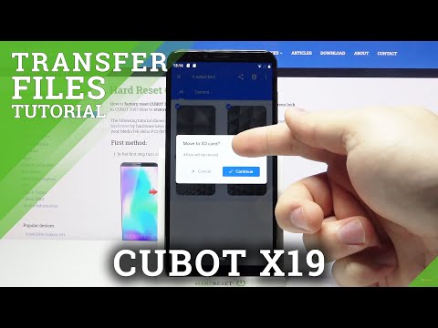 How to Transfer Files From CUBOT X19 – Move Data from Internal Storage to SD Card