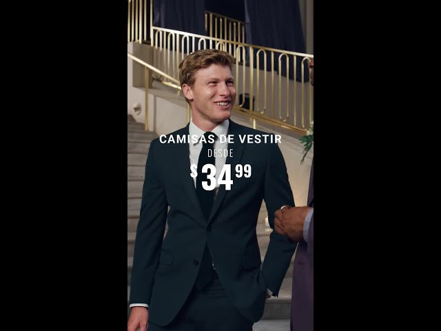 Vídeo relacionado con COOFANDY Camisa de hombre de manga larga con estampado, camisa de vestir slim fit para negocios y ocio, Negro , L