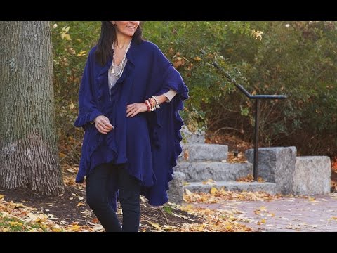 AprilMarin - City Ruffle Shawl