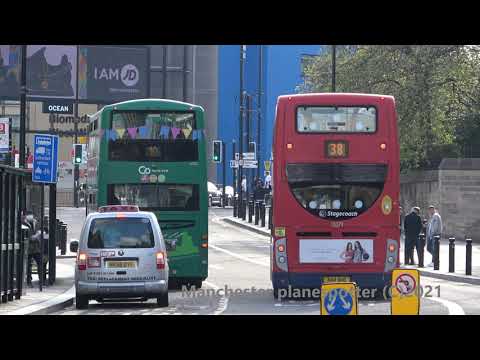 (4K) Bus Spotting In Newcastle On The 24/04/2021