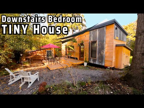 Empty Nesters Build Inventive Tiny Home n Yard: No Mortgage!