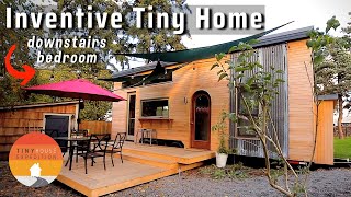 Empty Nesters Build Inventive Tiny Home n Yard: No Mortgage!