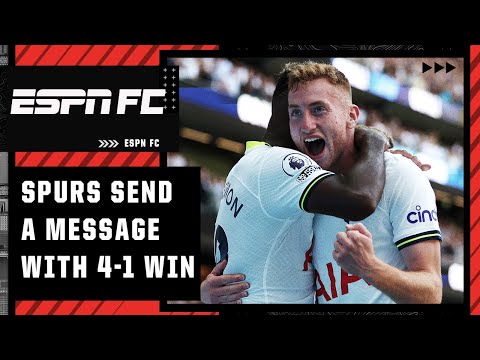 Spurs send a STRONG MESSAGE! Tottenham 4-1 Southampton reaction | Premier League | ESPN FC