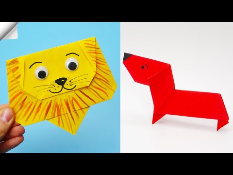 Fun and easy paper game 6 moving paper toys