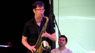Donny McCaslin Amazing Saxophone Cadenza. Litchfield Jazz Festival 2012