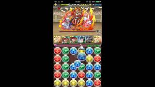 【パズドラ】極限の闘技場3　転生サクヤ(ノアドラ)←ワンパン