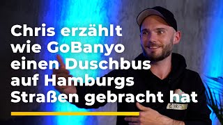 Chris erzählt wie GoBanyo einen Duschbus auf Hamburgs Straßen gebracht
