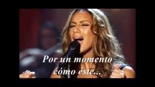 Leona Lewis - A moment like this - sub español