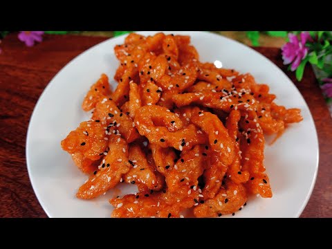 Sweet and sour chicken! Easy homemade recipe