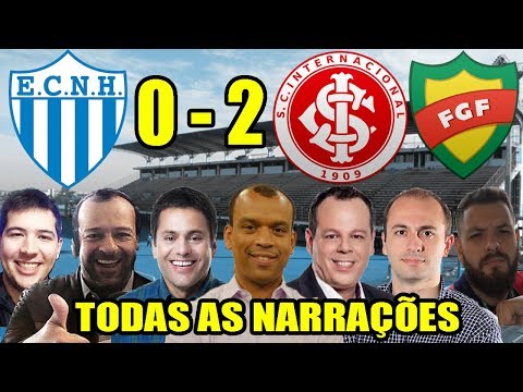 Todas as narrações - Novo Hamburgo 0 x 2 Internacional / Campeonato Gaúcho 2019