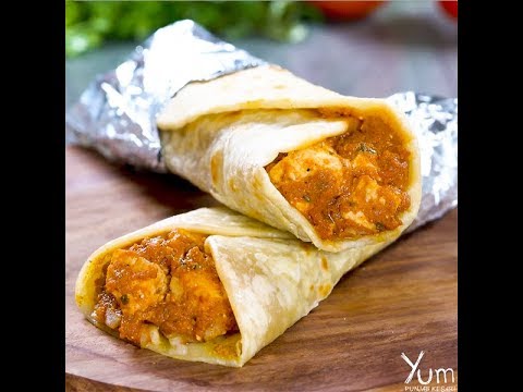 Street Style Paneer Frankie | How to Make Paneer Frankie