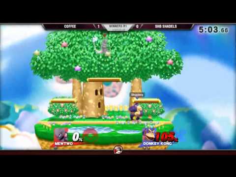 VS Weekly 8/4/16 - Winners R1 - Coffee (Greninja) vs. Shadels (DK) - Smash 4