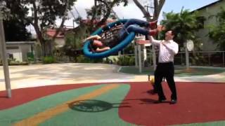 Last day of Pat's holidays in Singapore ; simple pleasure o