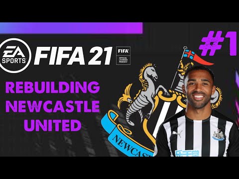 REBUILDING NEWCASTLE UNITED FIFA 21 CAREER MODE - EP1 PRE SEASON PREPARATION!!!!!