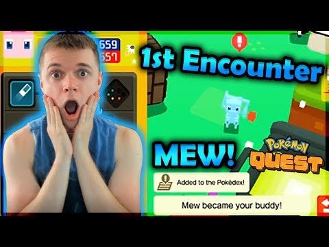 "1ST ENCOUNTER SHINY MEW!" Pokémon Quest - #30 - Shiny Quest @Poijz