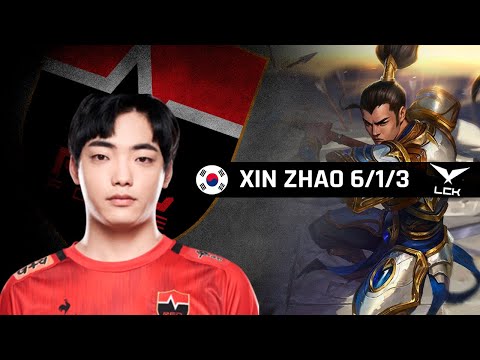 Highlights NS Dread with Xin Zhao - LCK Spring 2022