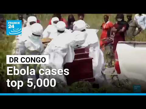 DRC’s Ebola outbreak reaches 5,000 cases, outpaces response efforts at unprecedented speed