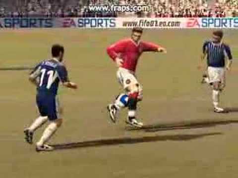 FIFA 07 Christiano Ronaldo trick