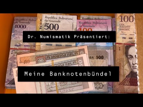 Meine Banknoten Bündel / My Money Stacks Sammlung und warum das ein gutes Investment ist?