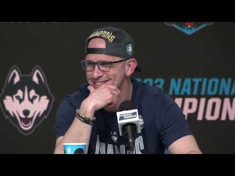 UConn National Championship Postgame Press Conference - 2023 NCAA Tournament