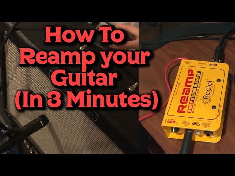 How To Reamp Your Guitar (in 3 minutes)