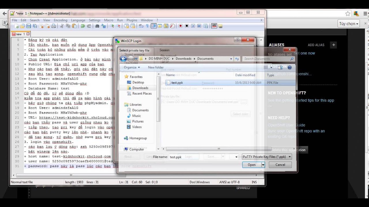 Hướng dẫn cài wordpress với openshift