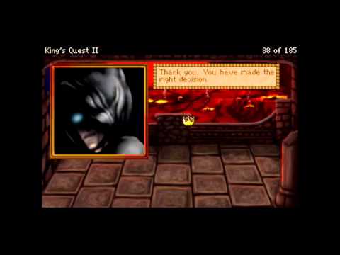 Let's Play King's Quest II VGA, All Cloud Choices
