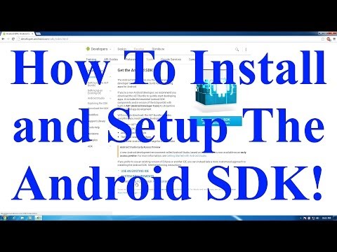 How To Install and Setup the Android SDK! (ADB, Fastboot, and etc)