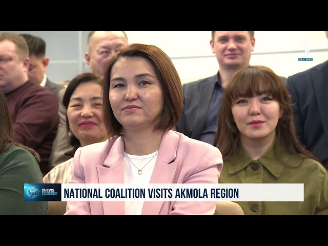 Ulusal Koalisyon Akmola ilini ziyaret etti