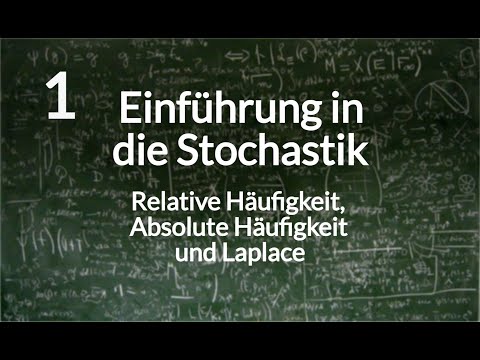 Einführung in die Stochastik | Relative Häufigkeit, absolute Häufigkeit und Laplace