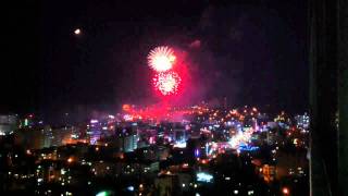 preview picture of video 'fireworks in Samcheok City, South Korea'
